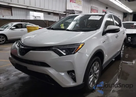 2017 Toyota Rav4 Hybrid Limited z USA, uszkodzony, nr VIN JTMDJREV1HD099133